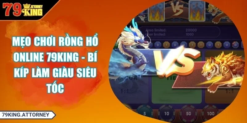 mẹo chơi rồng hổ online